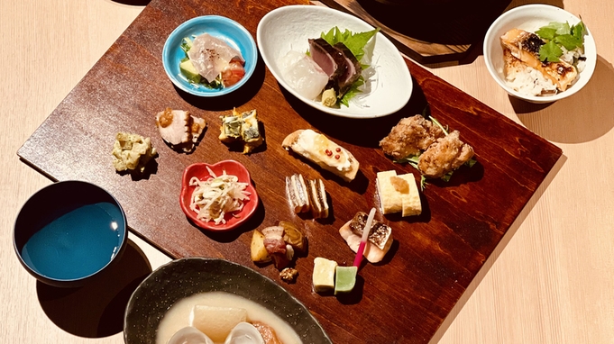 【純米酒粕 玉乃光】酒粕がテーマの特別ディナー付きプラン/夕・朝食付